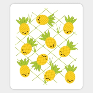 Vintage Pineapple Magnet